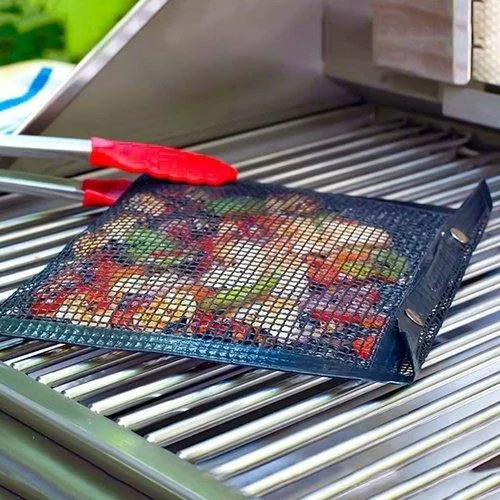 Non-Stick Mesh Grilling Bag Reusable BBQ