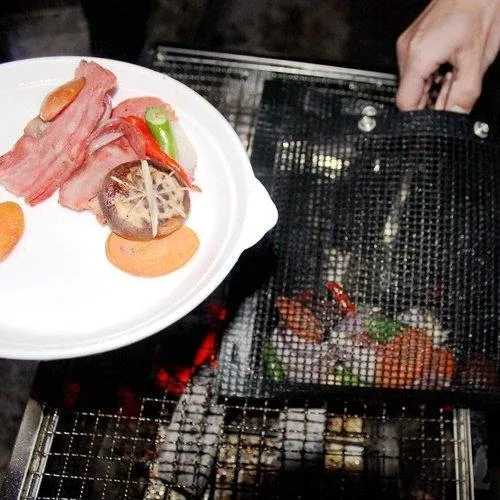 Non-Stick Mesh Grilling Bag Reusable BBQ