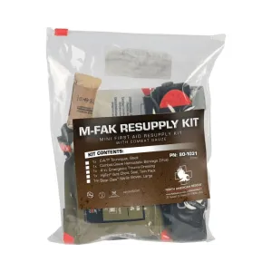 North American Rescue M-FAK Resupply Kit w/ Combat Gauze