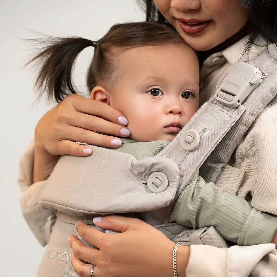 Nuna CUDL Luxe Cashmere Baby Carrier - Pearl