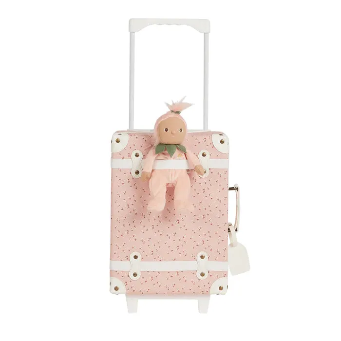 Olli Ella | See-Ya Suitcase | Pink Daisies