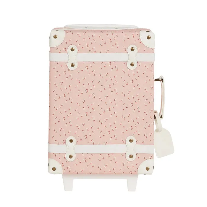 Olli Ella | See-Ya Suitcase | Pink Daisies