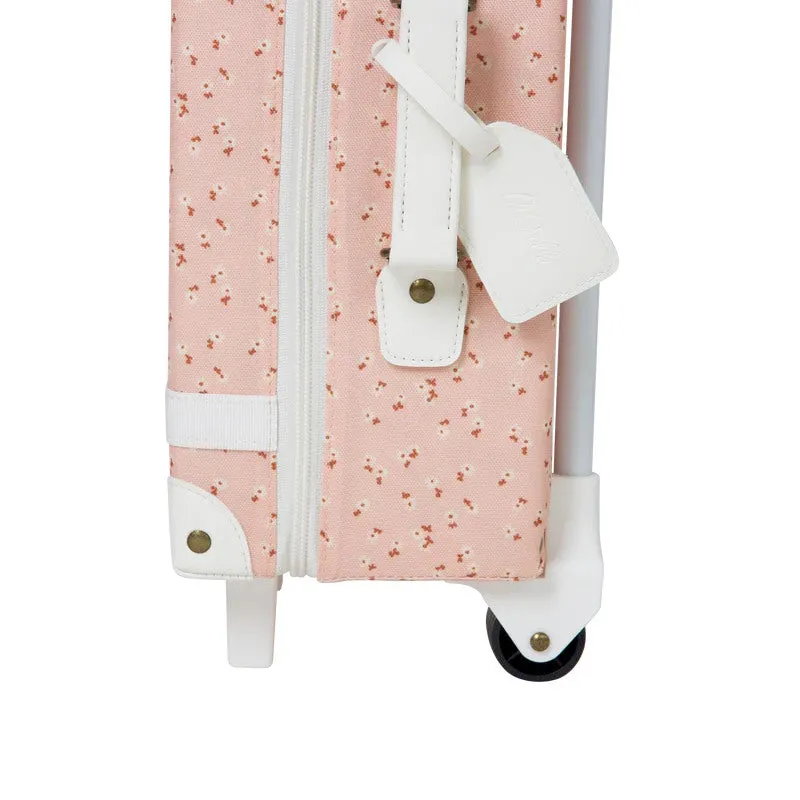 Olli Ella | See-Ya Suitcase | Pink Daisies