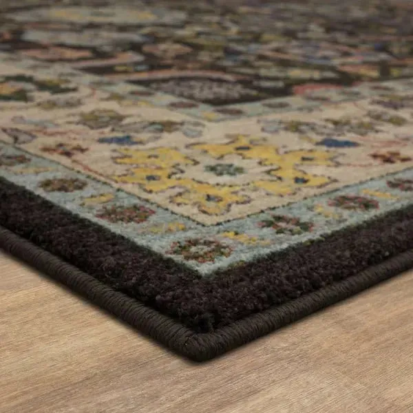 Pandora 92612 5691 Enmity Charcoal Rug