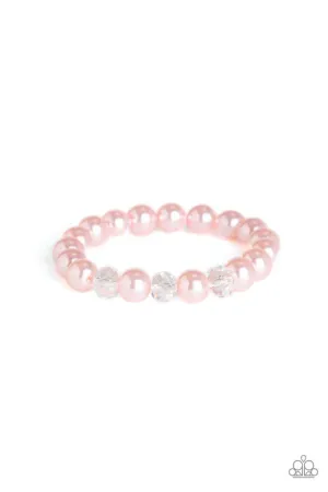 Paparazzi Bracelet ~ Really Resplendent - Pink