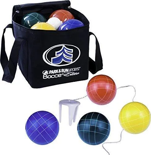 Park & Sun Sports Bocce Ball Set with Deluxe Carrying Bag