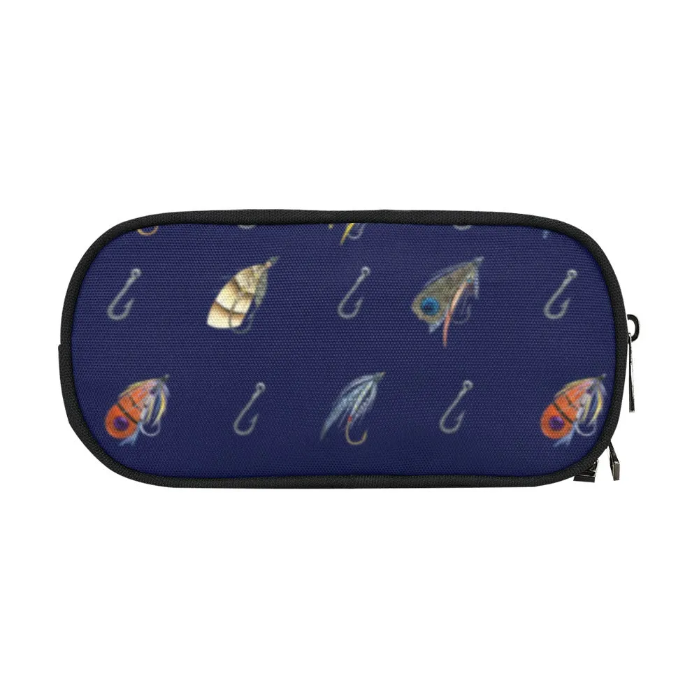 Parker in Blue Pencil Pouch | Durable Organizer for Pens & Supplies