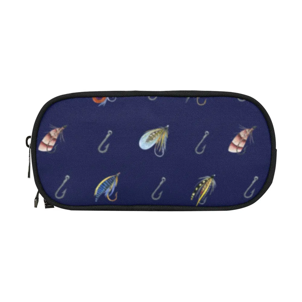 Parker in Blue Pencil Pouch | Durable Organizer for Pens & Supplies