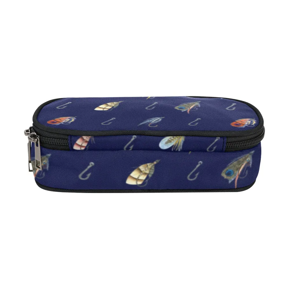 Parker in Blue Pencil Pouch | Durable Organizer for Pens & Supplies