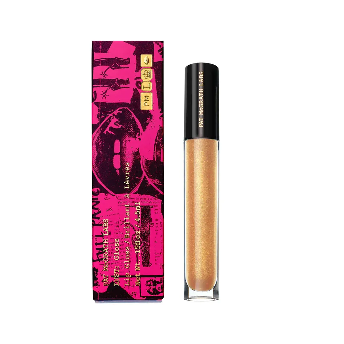 Pat McGrath Lust: Gloss Lip Gloss - Blitz Gold (24-Karat Gold Shimmer)