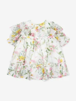 Patachou Girls Floral Occasion Dress in Multicolour