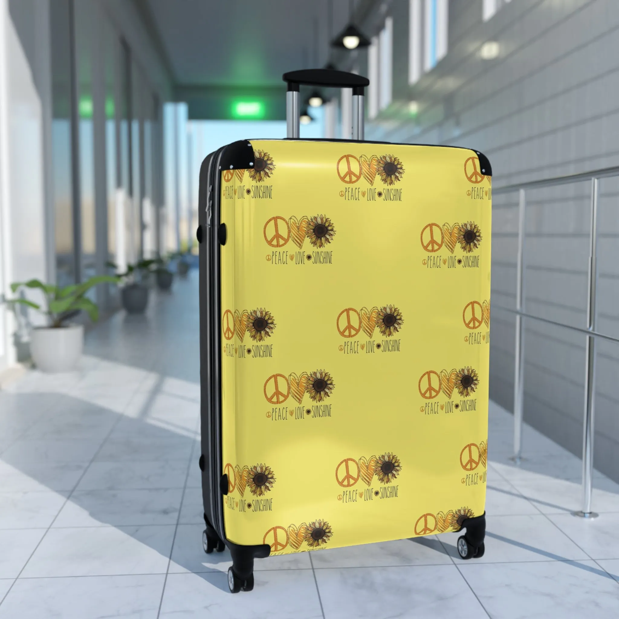 Peace & Love Traveler Suitcase