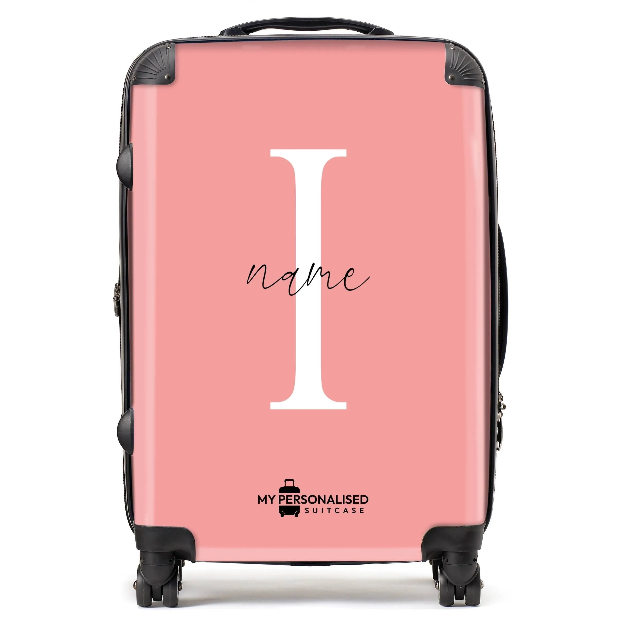 Personalised Nude Peach Suitcase