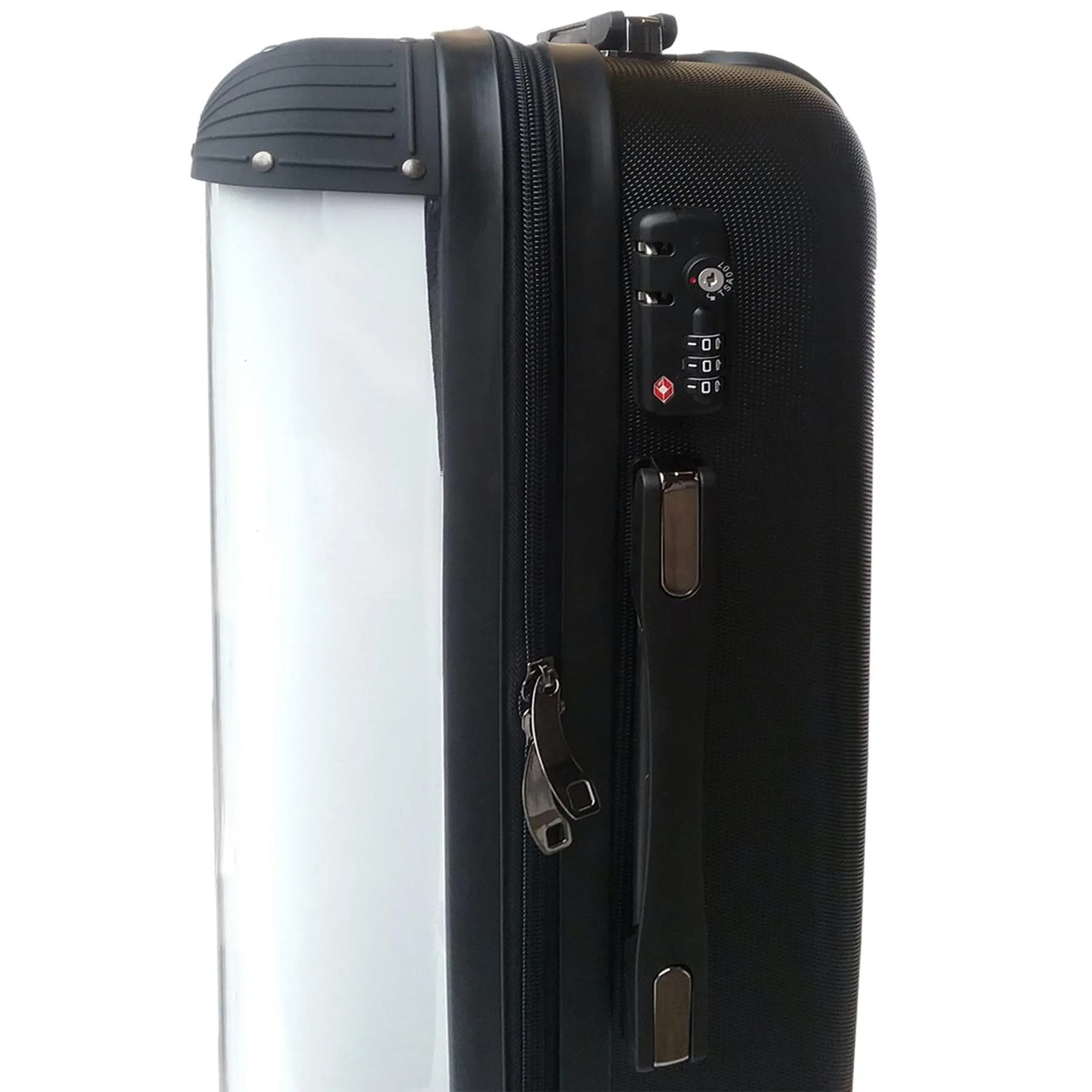 Personalised Printed Suitcase - Black