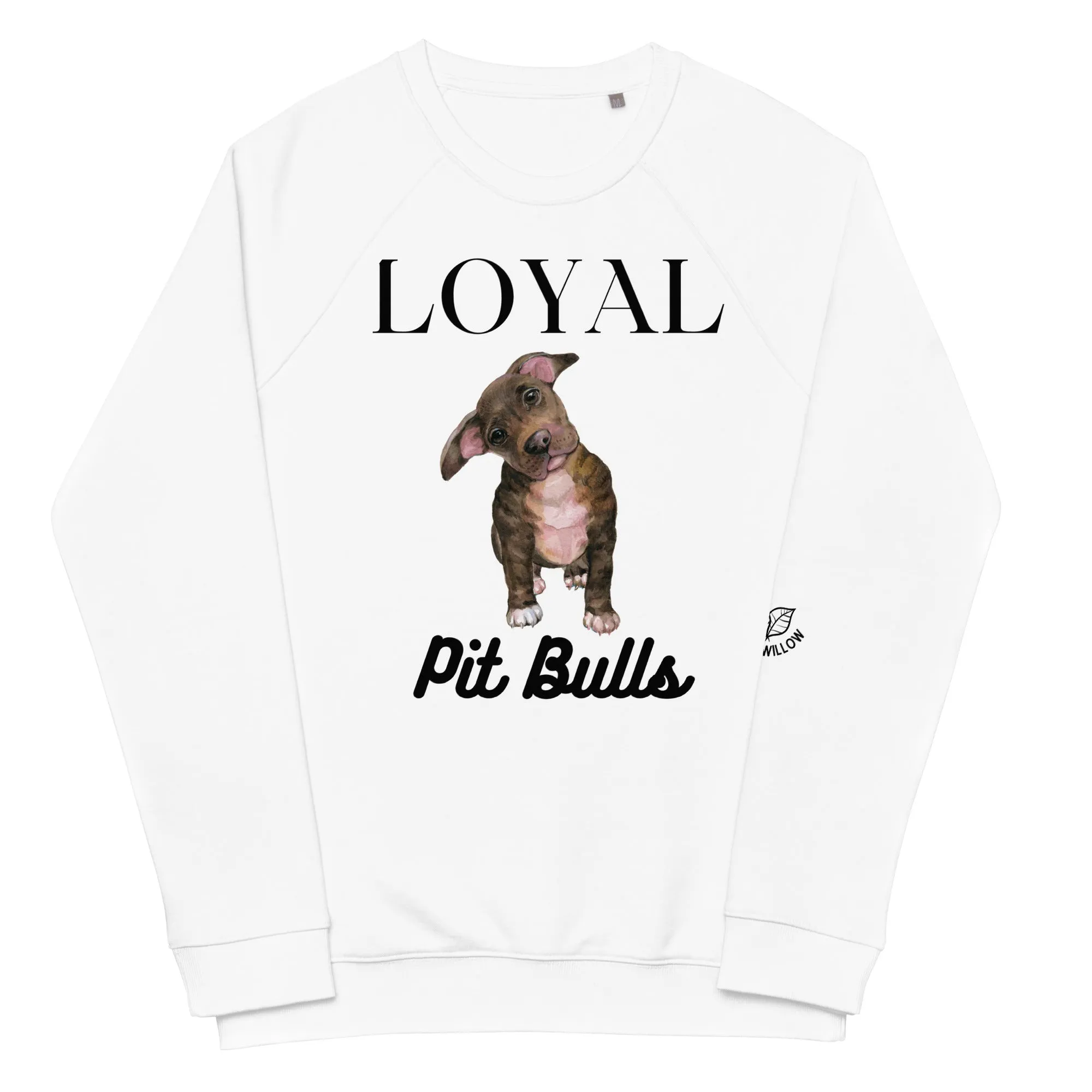 Pit Bull Dog, unisex eco-friendly sweatshirt