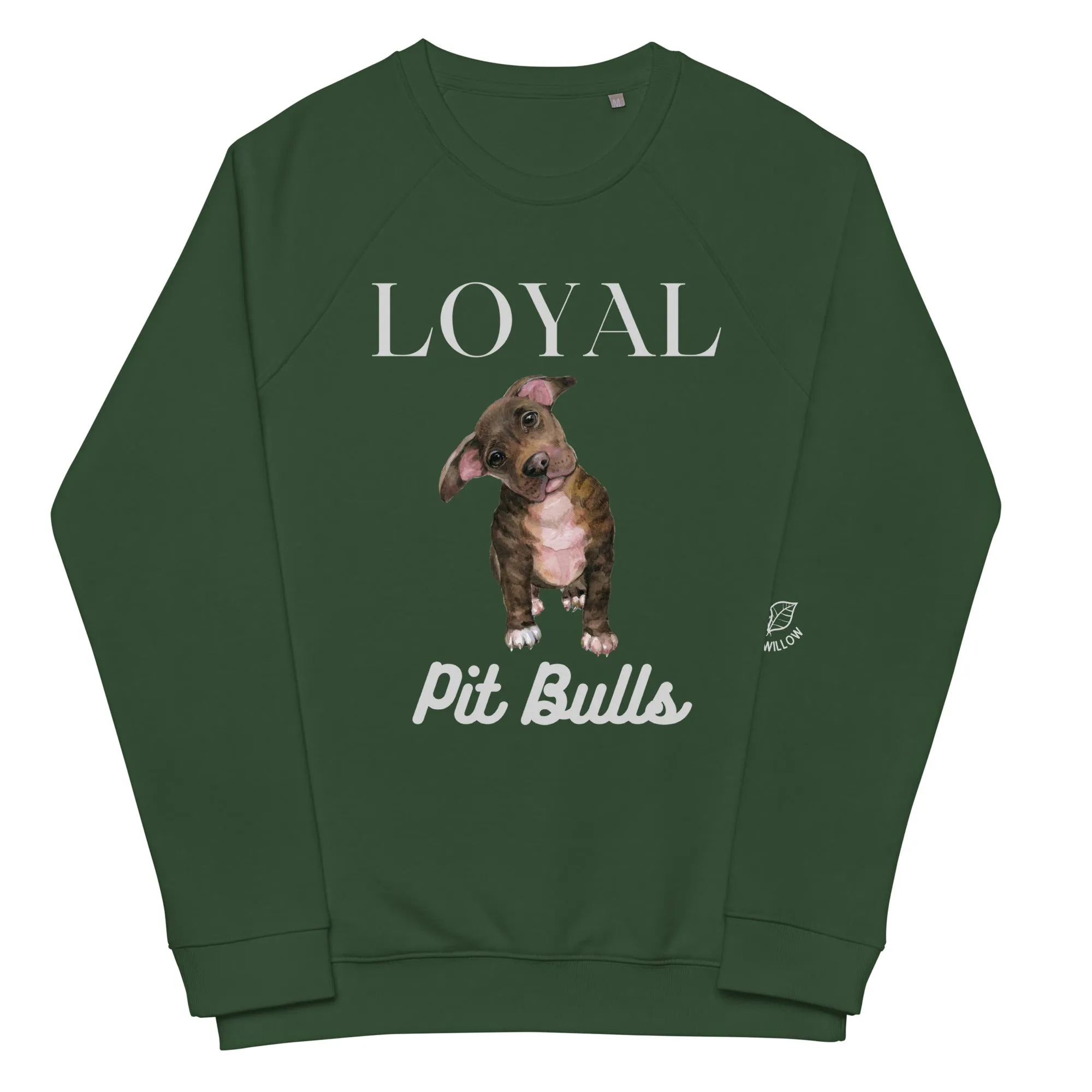 Pit Bull Dog, unisex eco-friendly sweatshirt