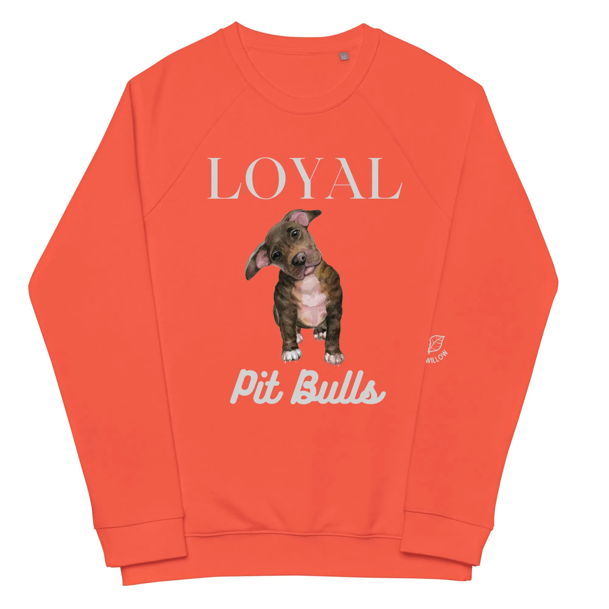 Pit Bull Dog, unisex eco-friendly sweatshirt