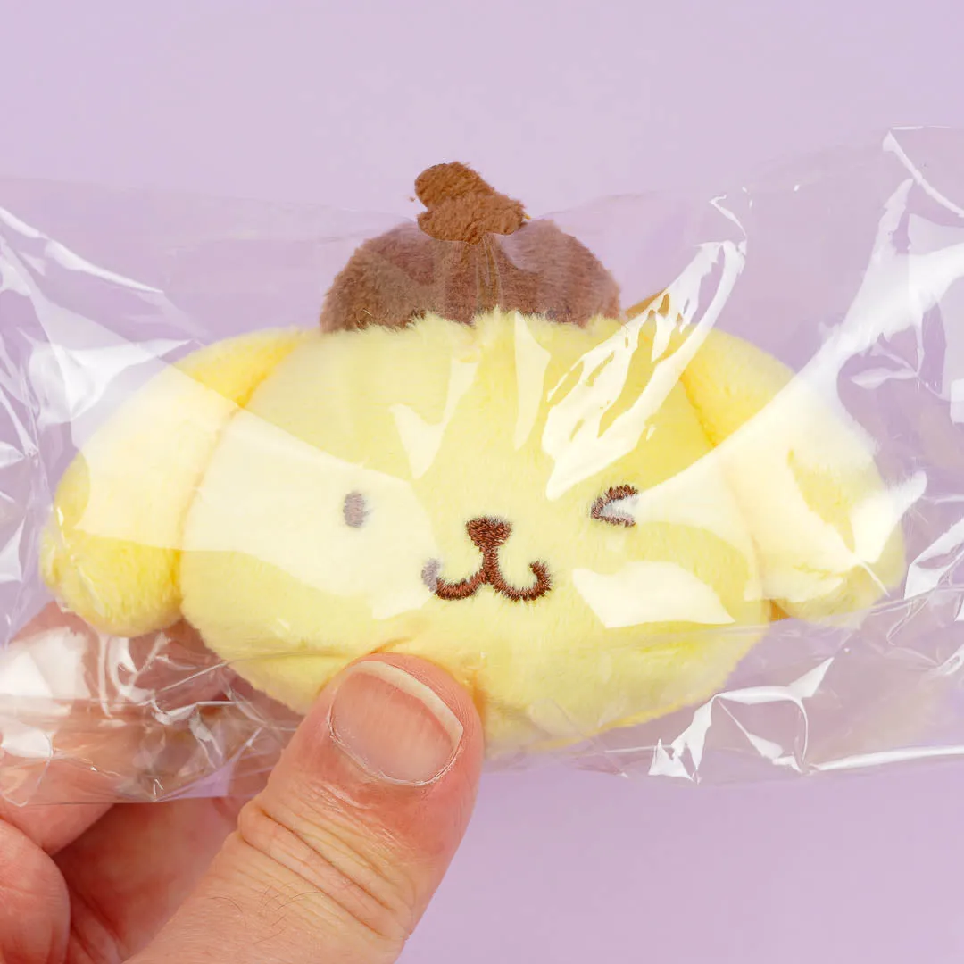 Pompompurin Wink Cheek To Cheek Magnet Plushie Charm