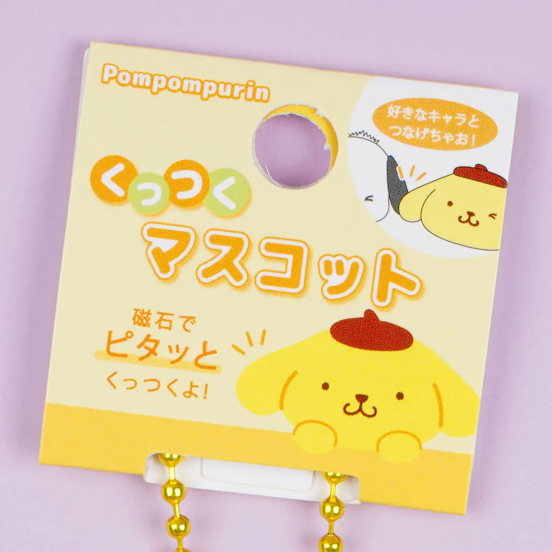 Pompompurin Wink Cheek To Cheek Magnet Plushie Charm