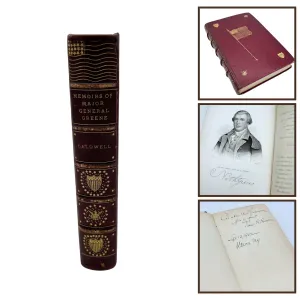 "Memoirs of the Life and Campaigns of the Hon. Nathaniel Greene" - 1819 - With 32 engraved portraits