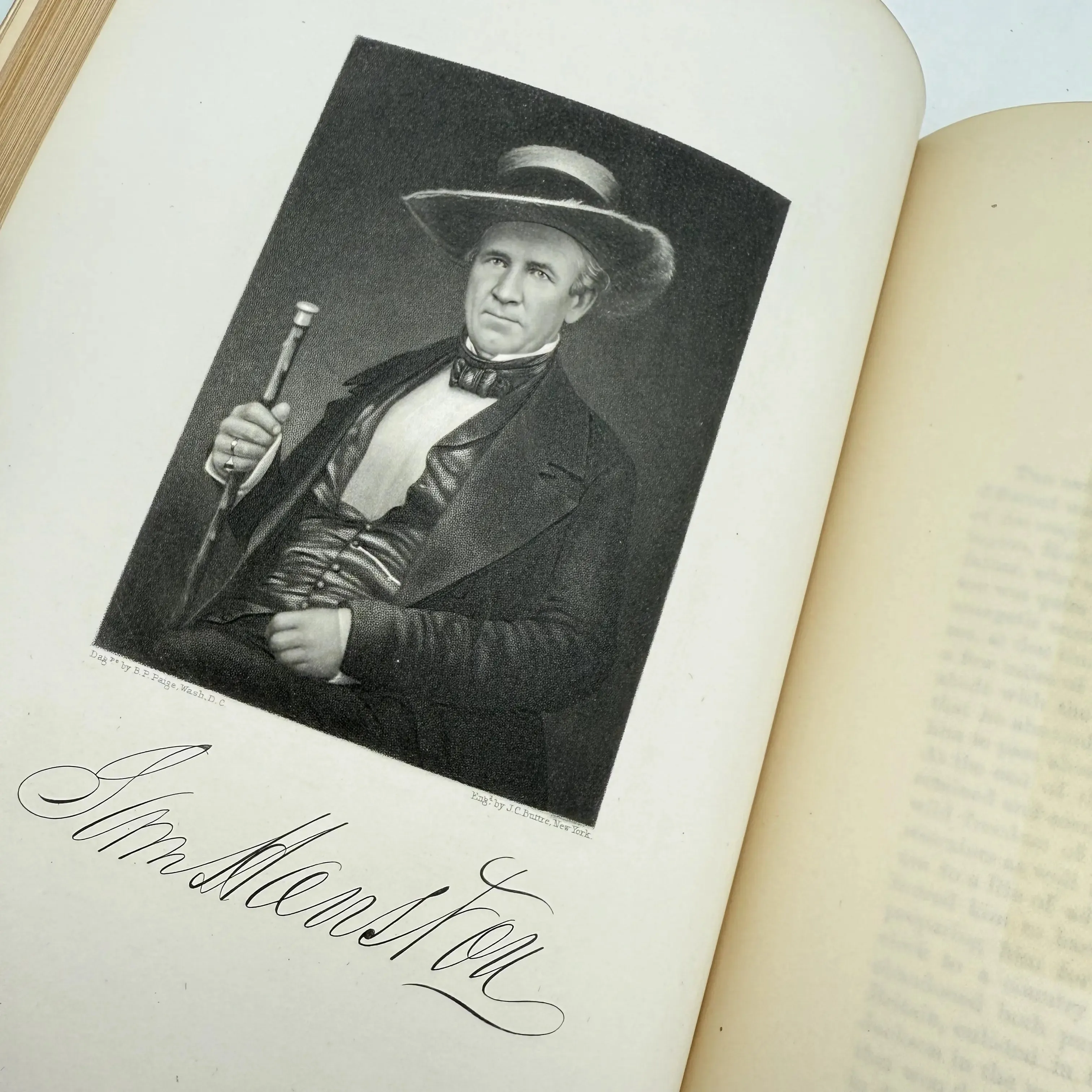 "The American Portrait Gallery with Biographical Sketches of Presidents, Statesmen, Military and Naval Heroes, Clergymen, Authors, Poets, etc." by Lillian C. Buttre — Two volume set — 1778