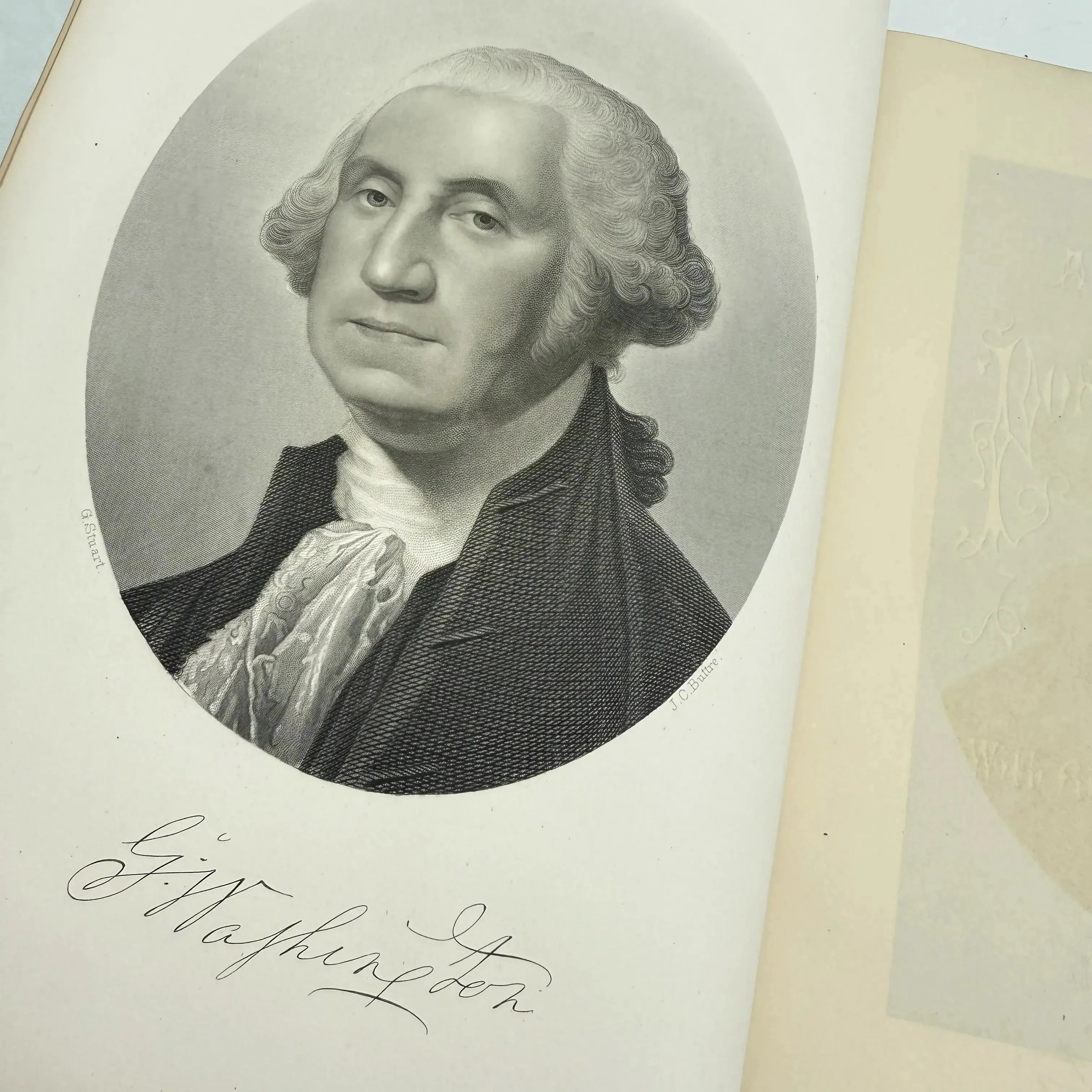 "The American Portrait Gallery with Biographical Sketches of Presidents, Statesmen, Military and Naval Heroes, Clergymen, Authors, Poets, etc." by Lillian C. Buttre — Two volume set — 1778