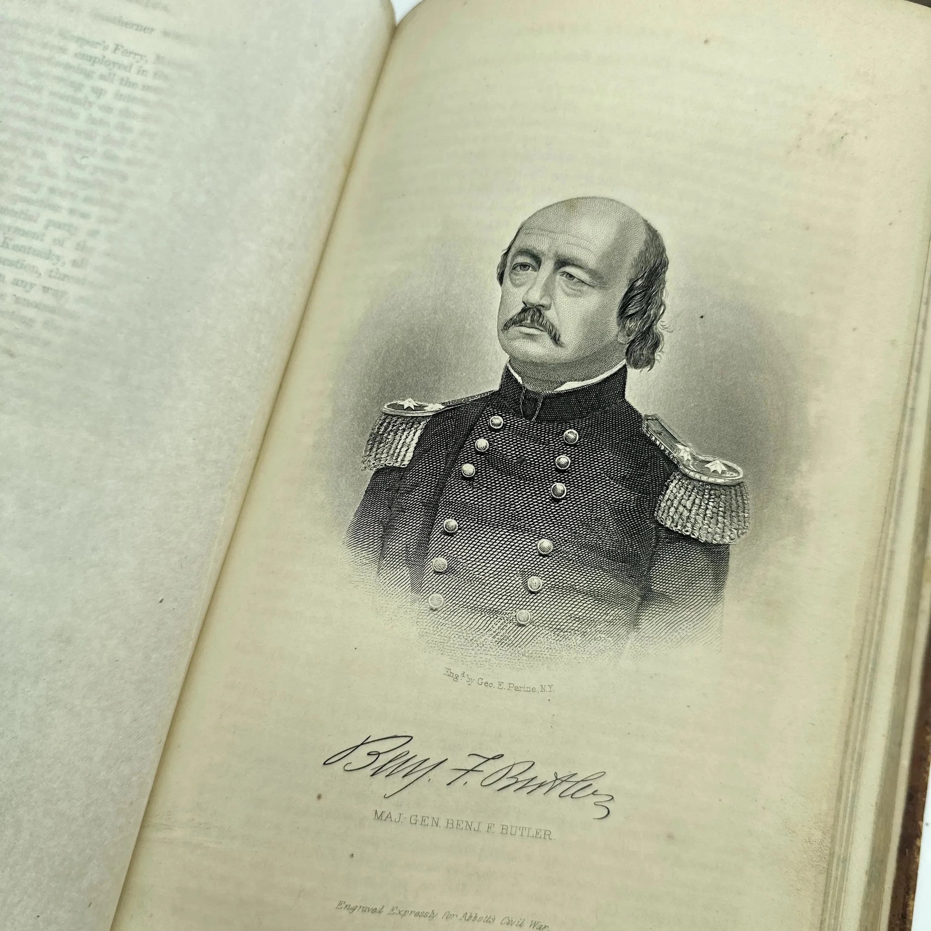 "The History of the Civil War in America" — First Edition — Volumes I (1863) and II (1866)