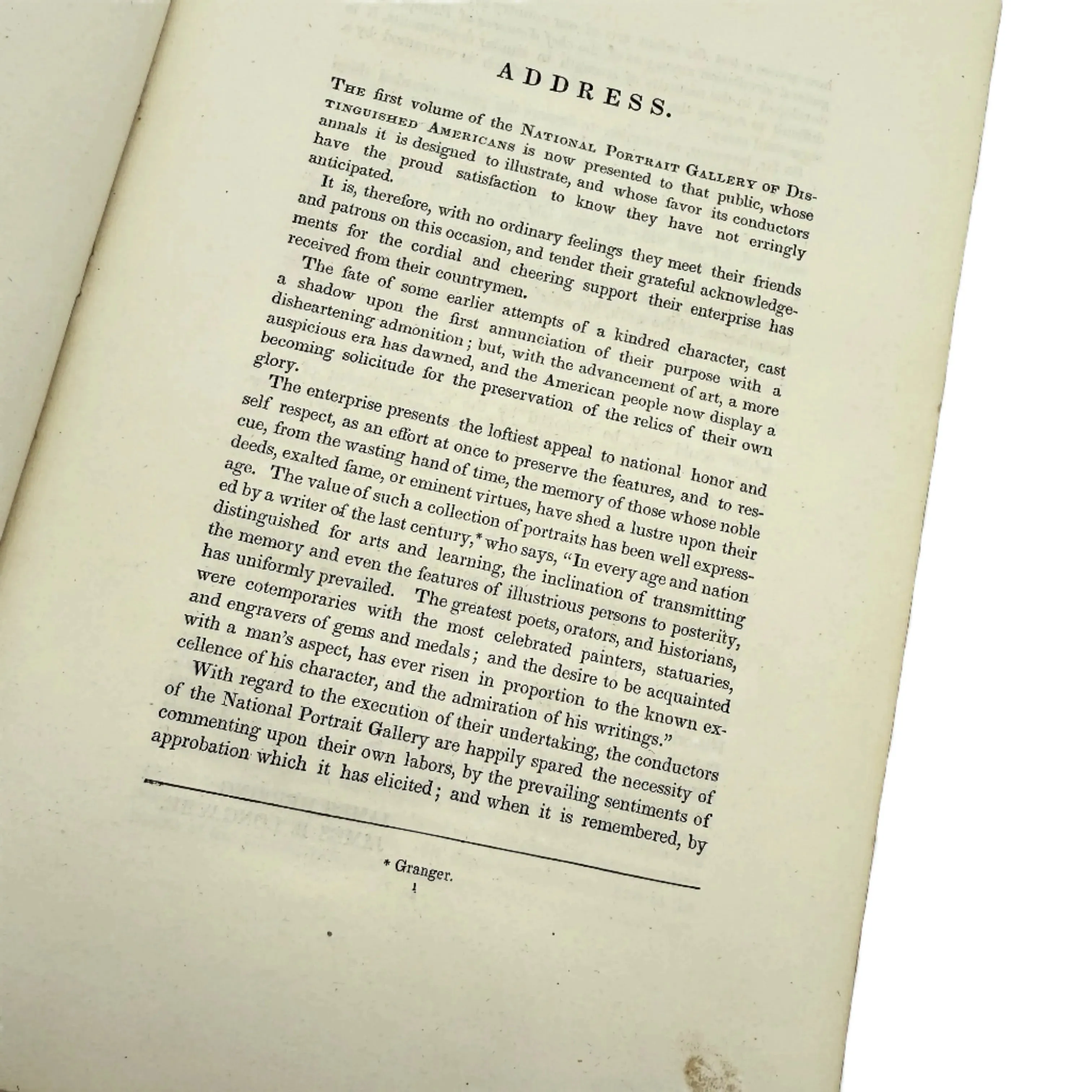 "The National Portrait Gallery of Distinguished Americans" by James Herring and James Barton Longacre — Two volume set