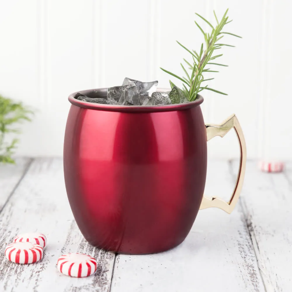 Red Moscow Mule Mug