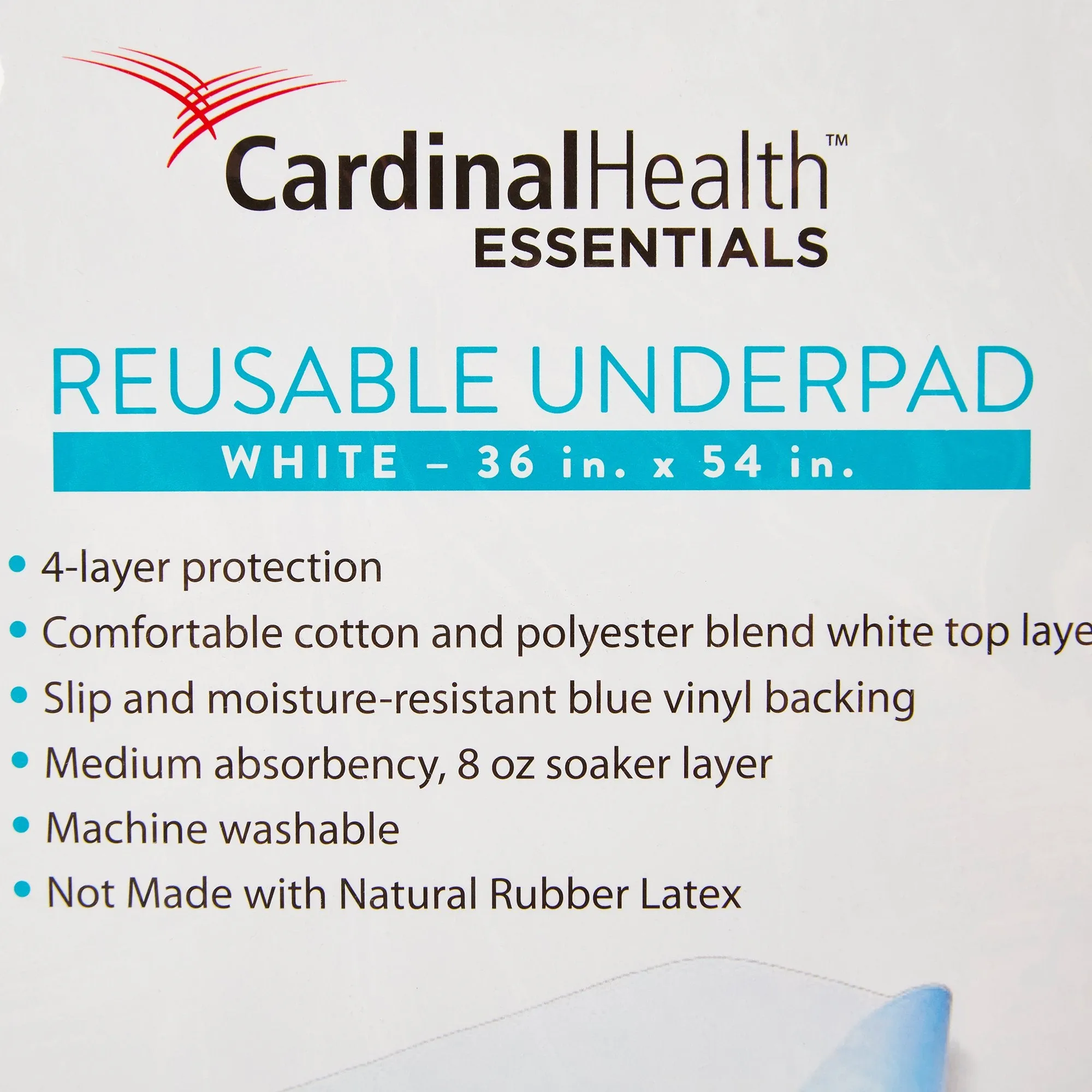 ReliaMed Underpad, Reusable, Polyester