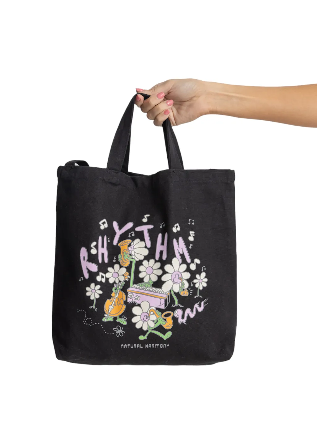 Rhythm - Harmony Tote Bag - Black