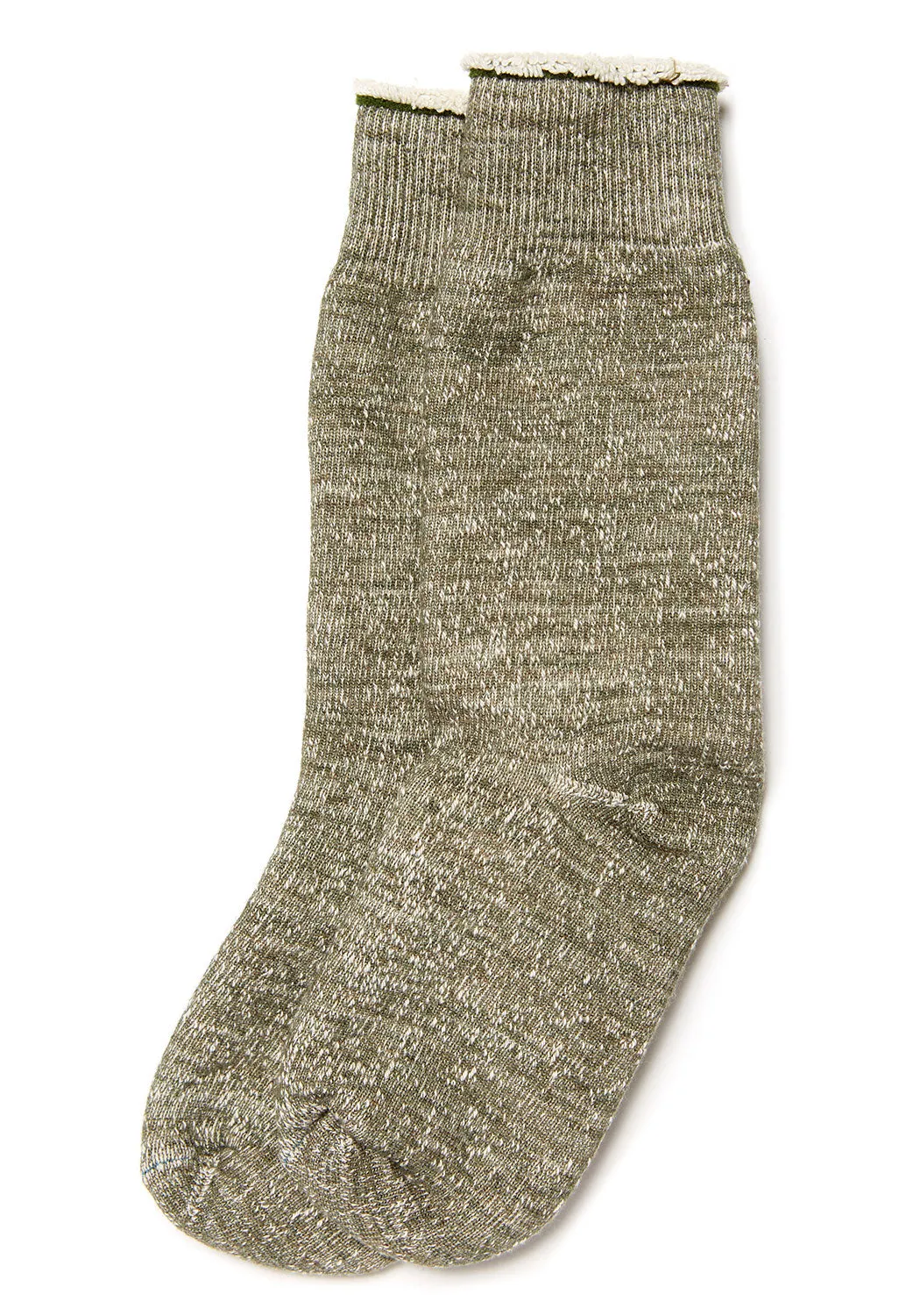 ROTOTO Double Face Socks - Army Green