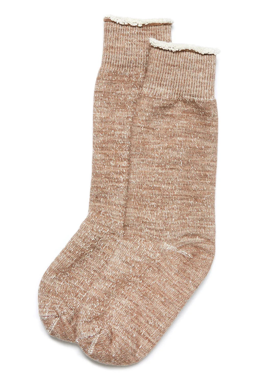 ROTOTO Double Face Socks - Camel