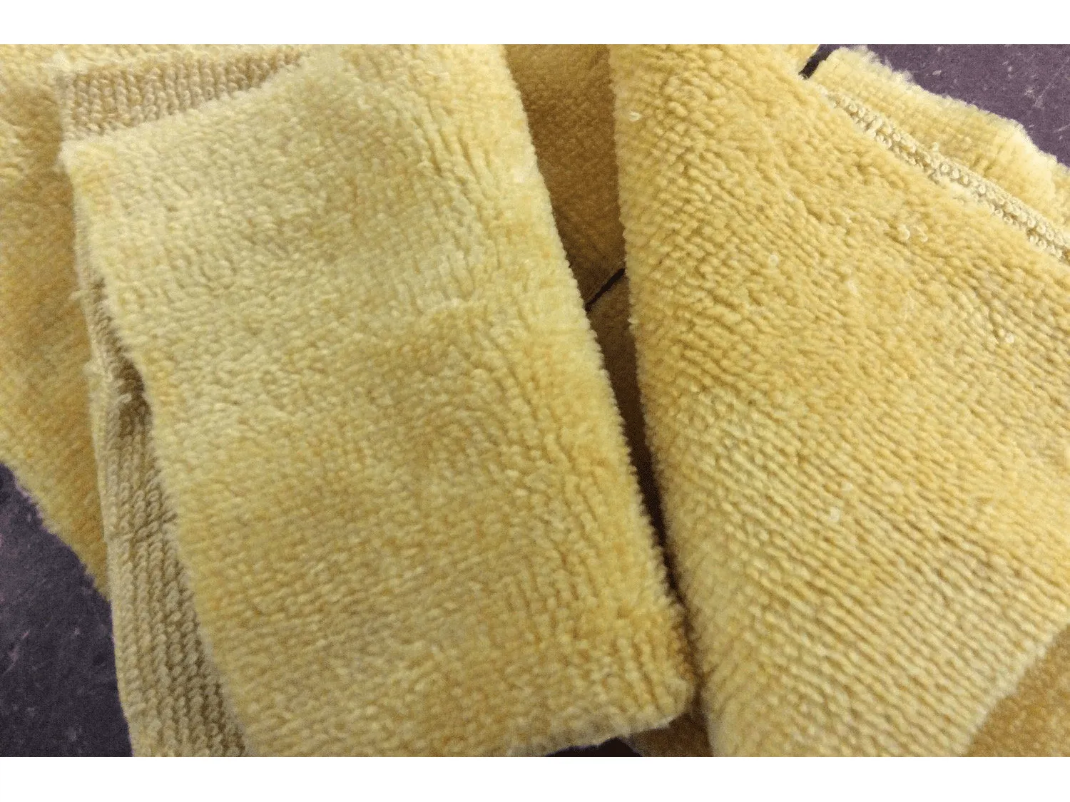 SAFFRON YELLOW  - Luxury Very Soft Bamboo Towelling by Truly Sumptuous UK