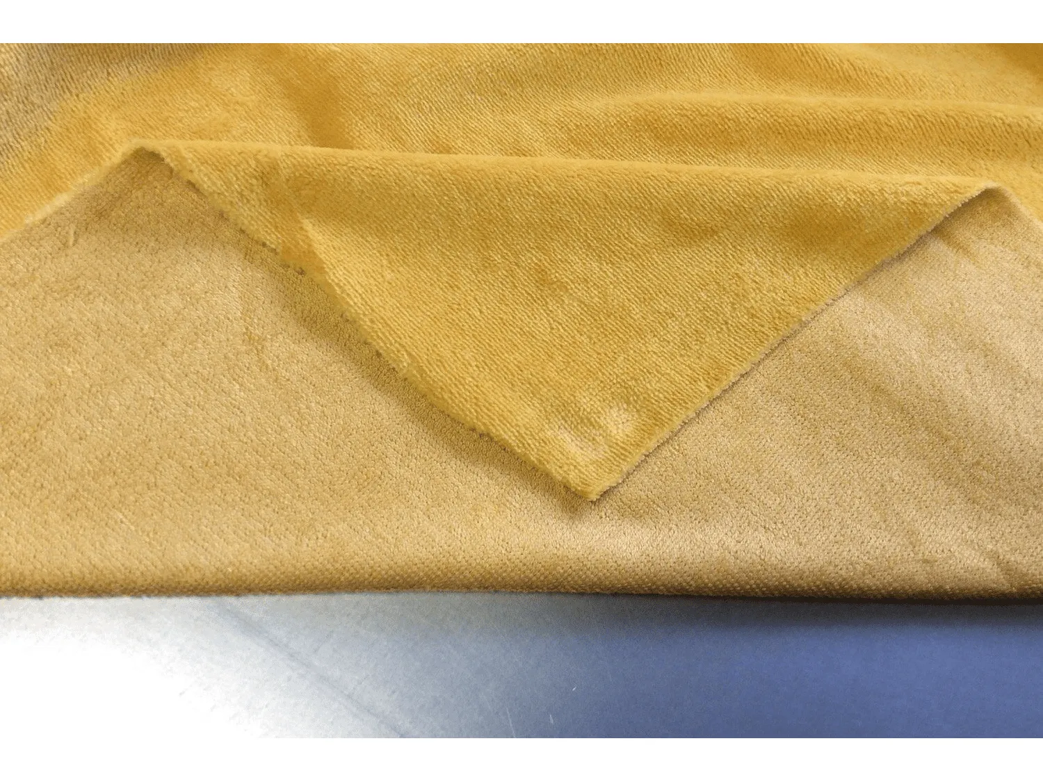 SAFFRON YELLOW  - Luxury Very Soft Bamboo Towelling by Truly Sumptuous UK