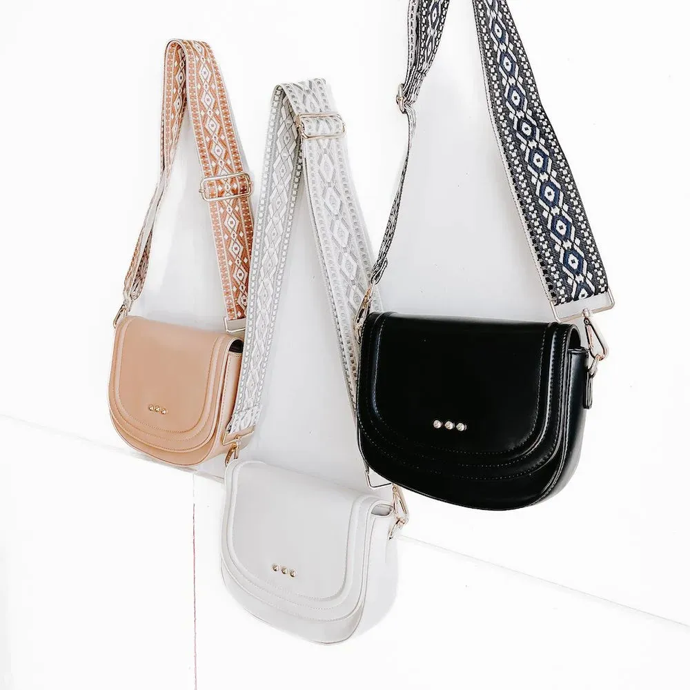 Serenity Saddle Bag - Cream