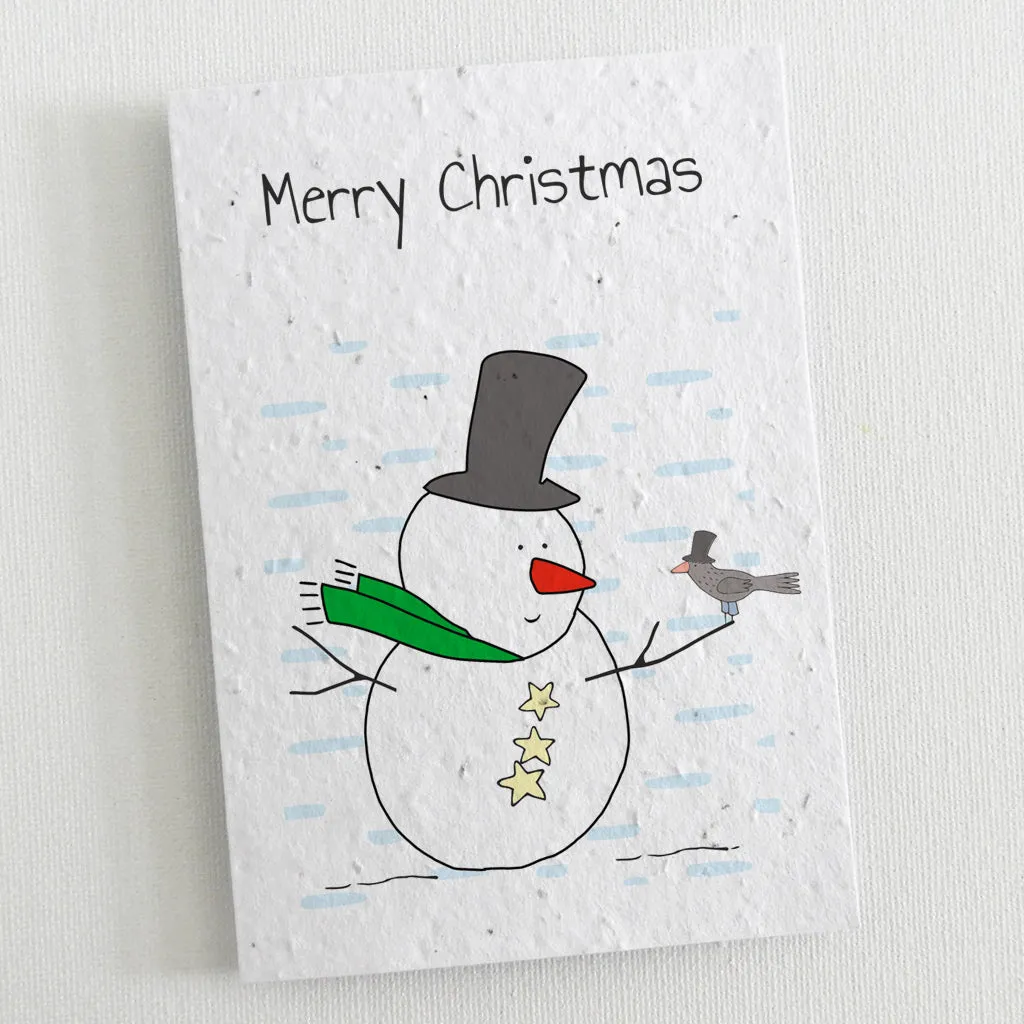 Set of 6 Plantable Christmas Cards