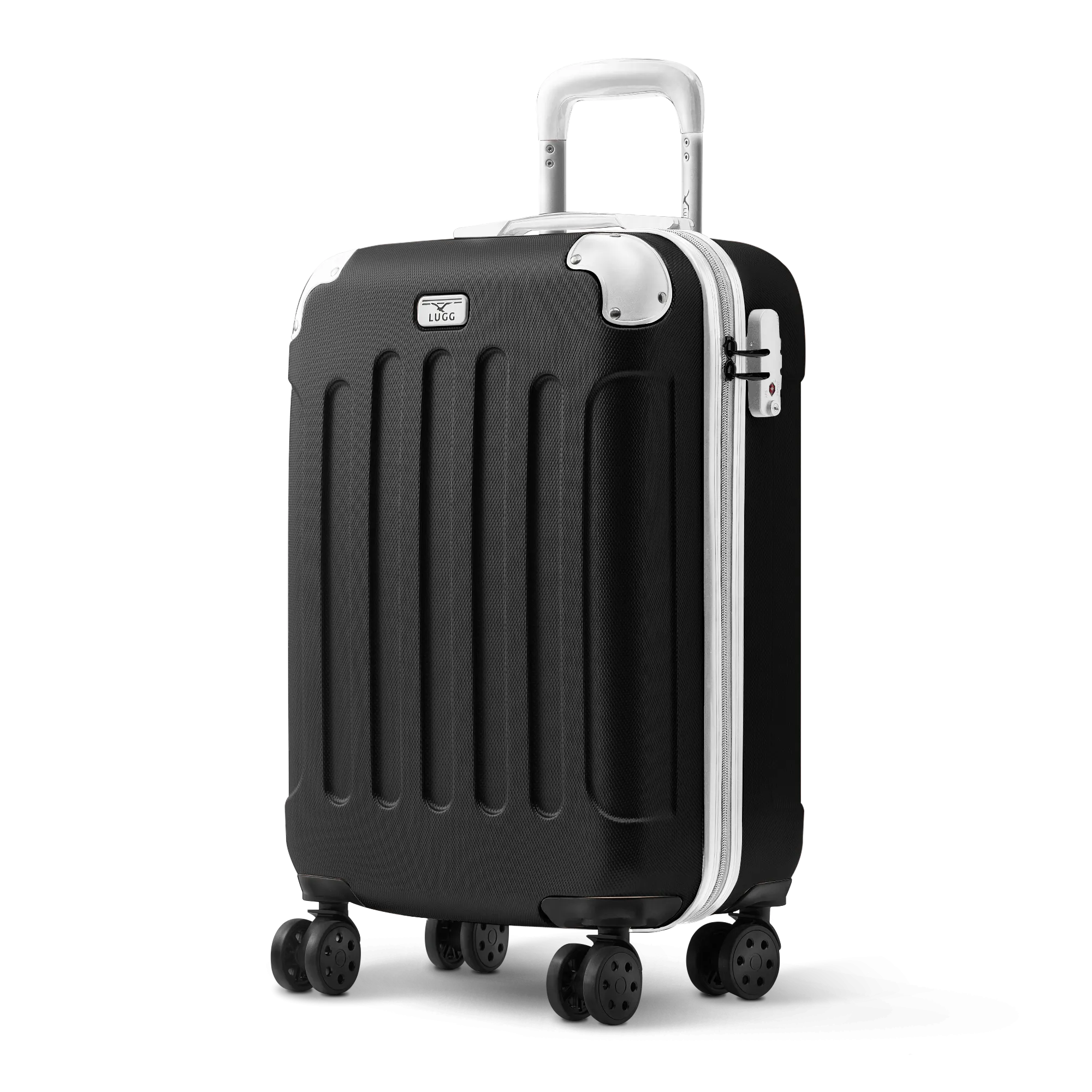 Skywander 20" Cabin Suitcase in Black & White