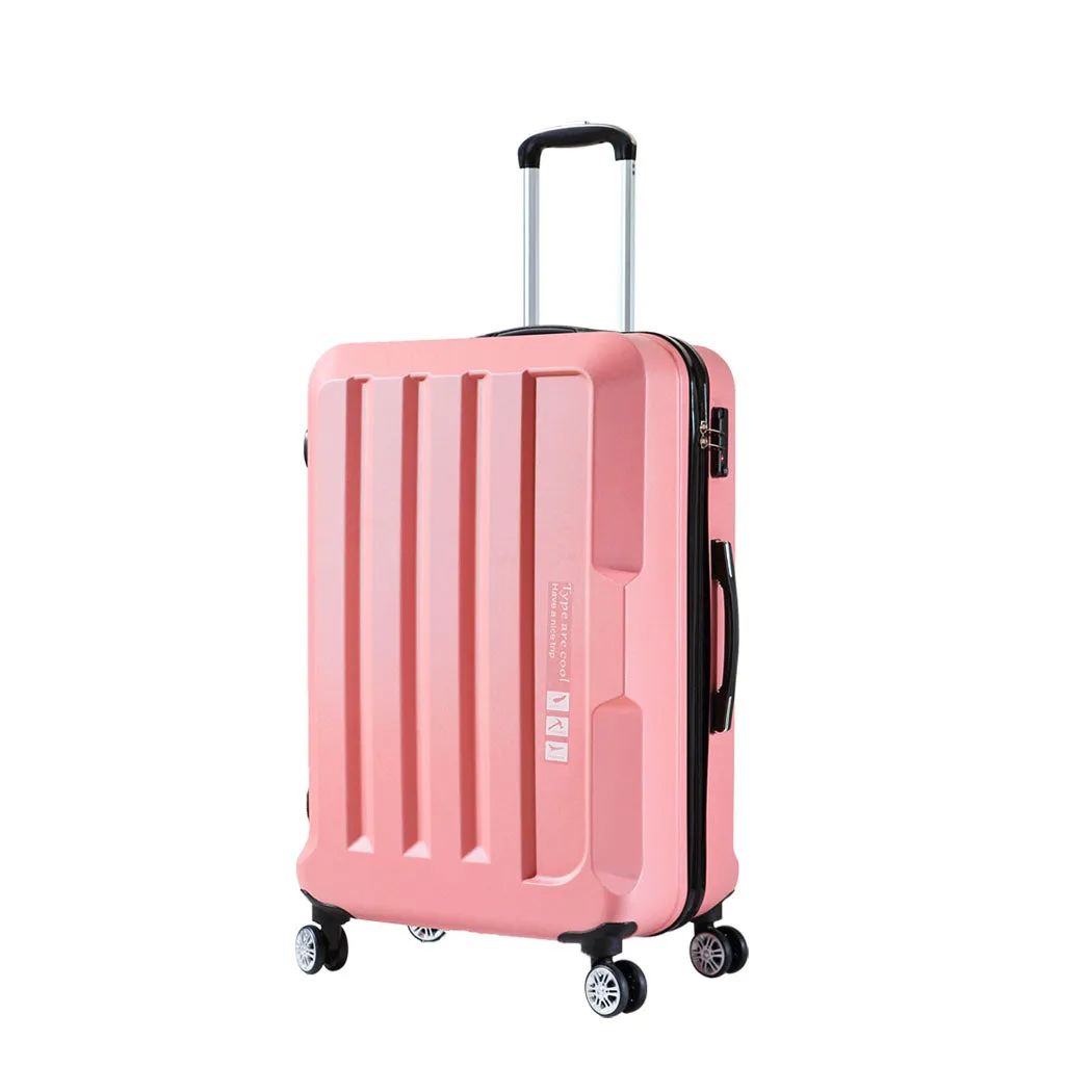 Slimbridge 28" Travel Luggage Check Rose Gold 28 inch