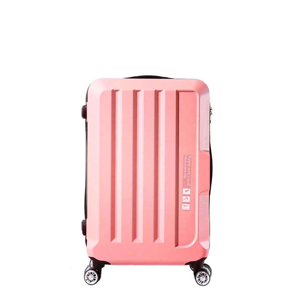 Slimbridge 28" Travel Luggage Check Rose Gold 28 inch