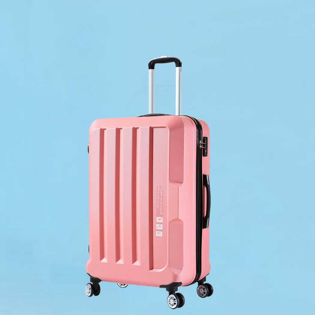 Slimbridge 28" Travel Luggage Check Rose Gold 28 inch