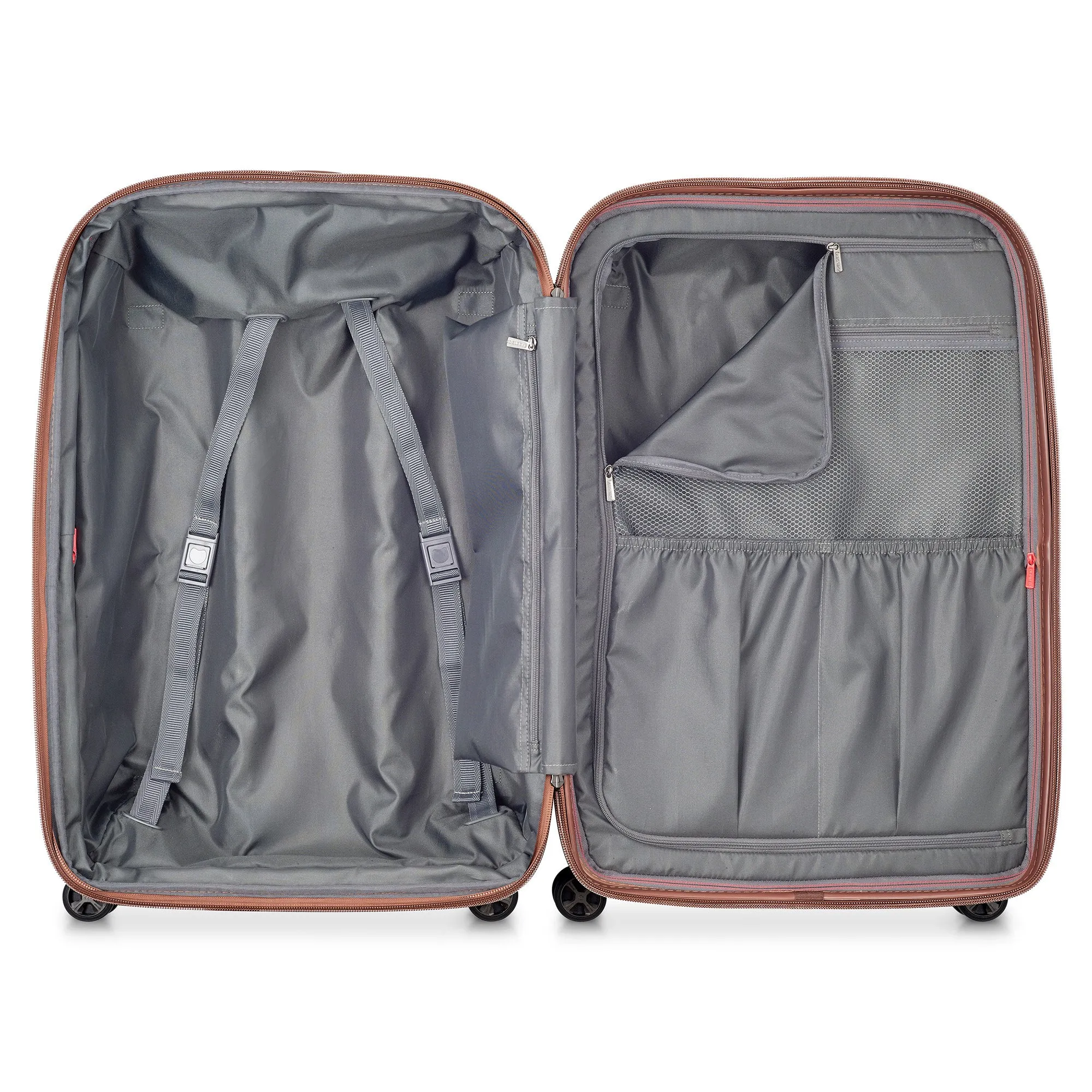 ST TROPEZ - Set 3 Expandable Suitcases (L-77cm) (M-67cm) (S-55cm)