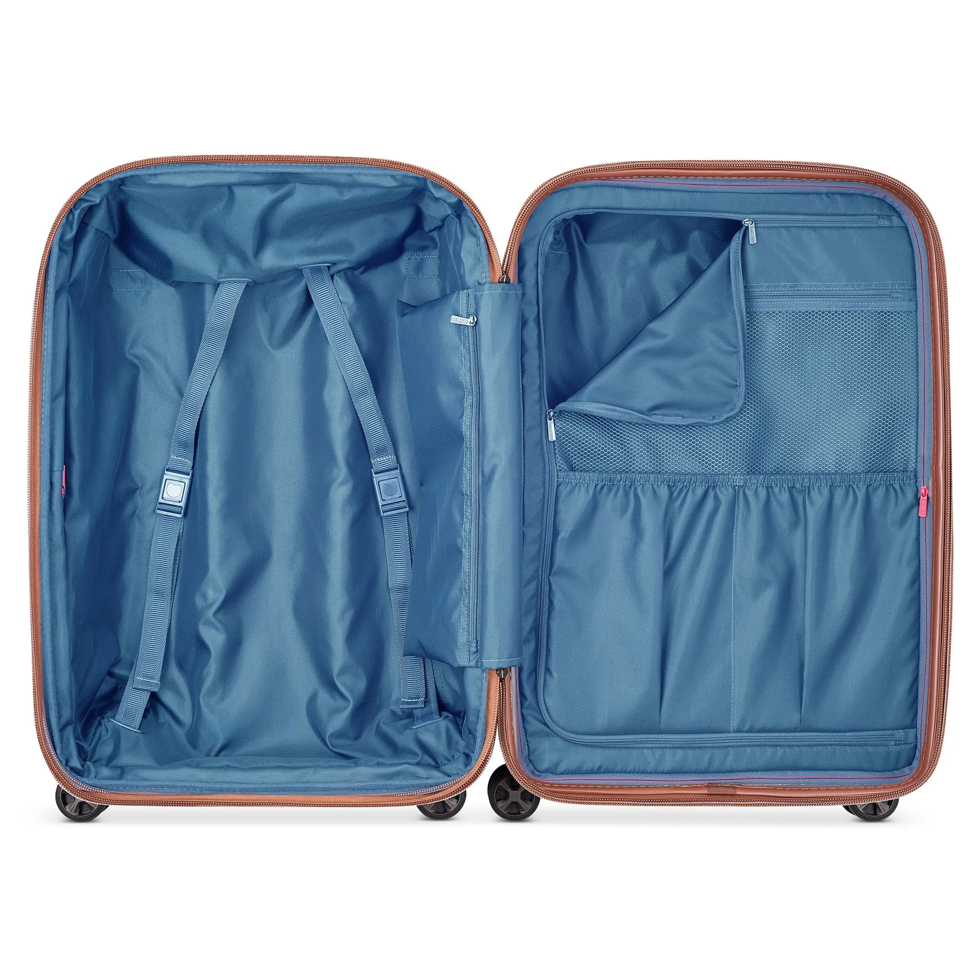 ST TROPEZ - Set 3 Expandable Suitcases (L-77cm) (M-67cm) (S-55cm)