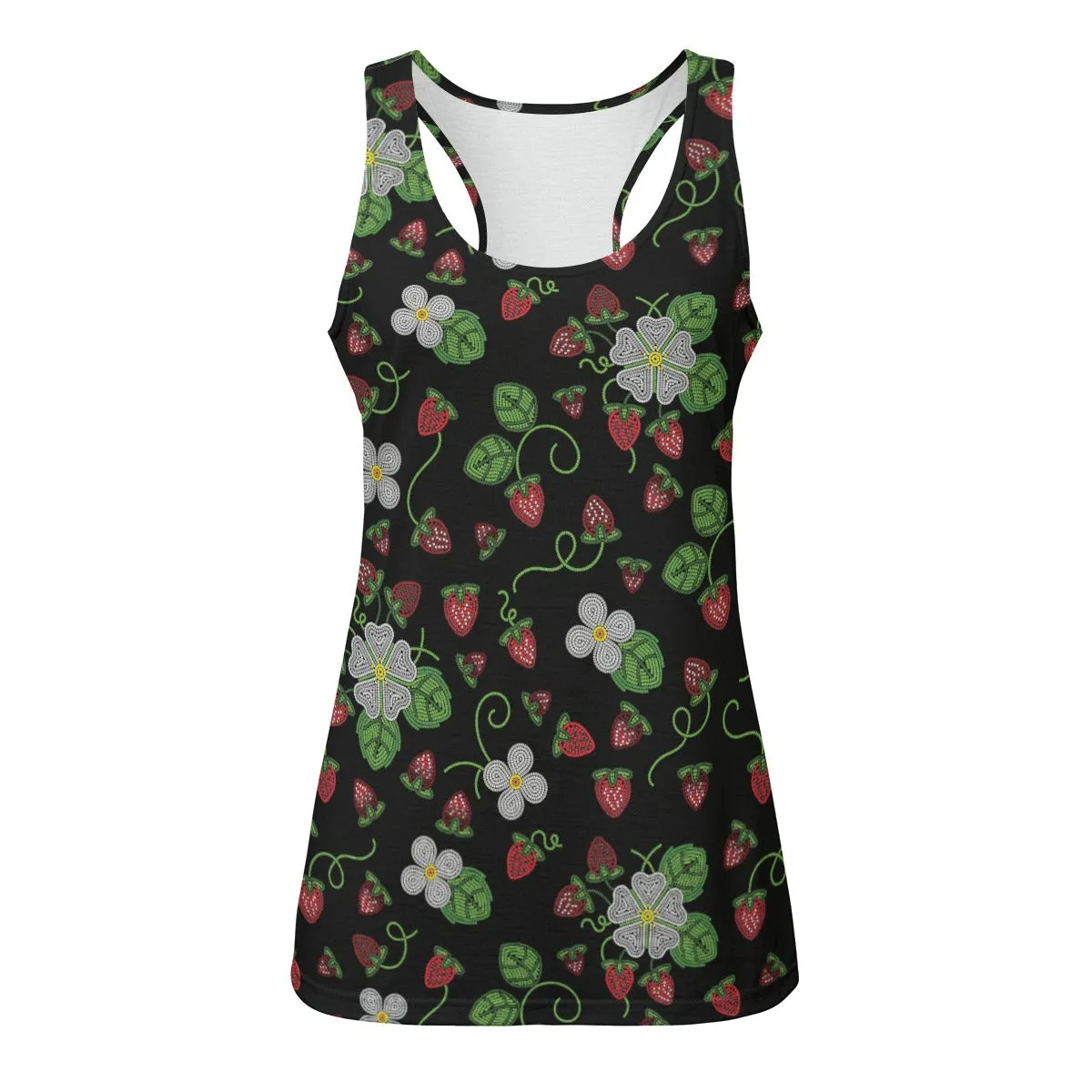 Strawberry Dreams Midnight Eco-friendly Women's Tank Top