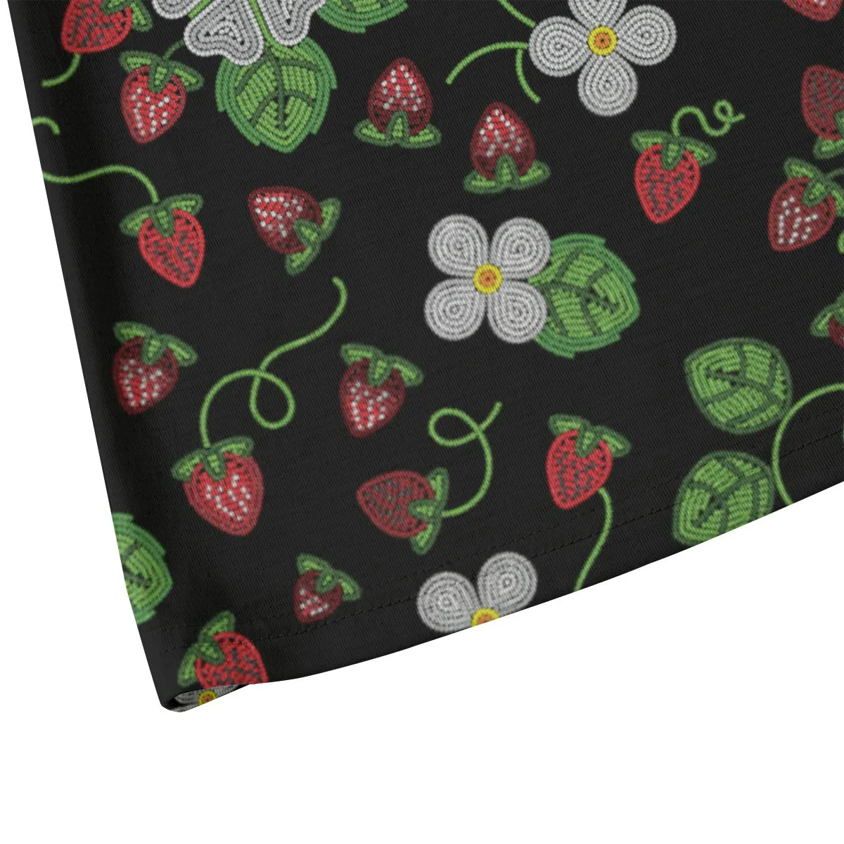 Strawberry Dreams Midnight Eco-friendly Women's Tank Top