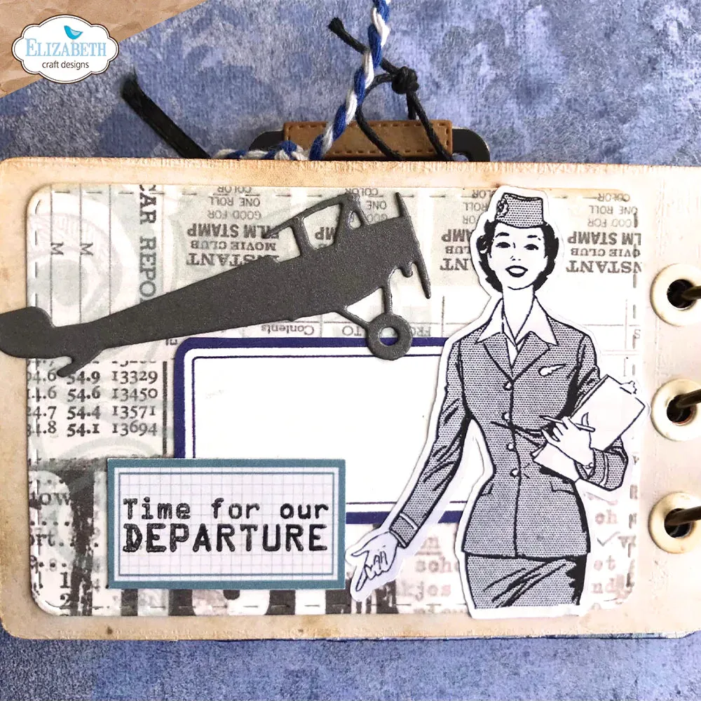 Suitcase Album Stamp   Die Kit