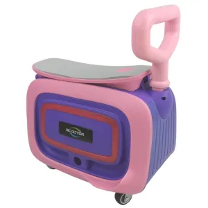 Supermax Mini Suitcase Kids Ride-On Toy - Pink