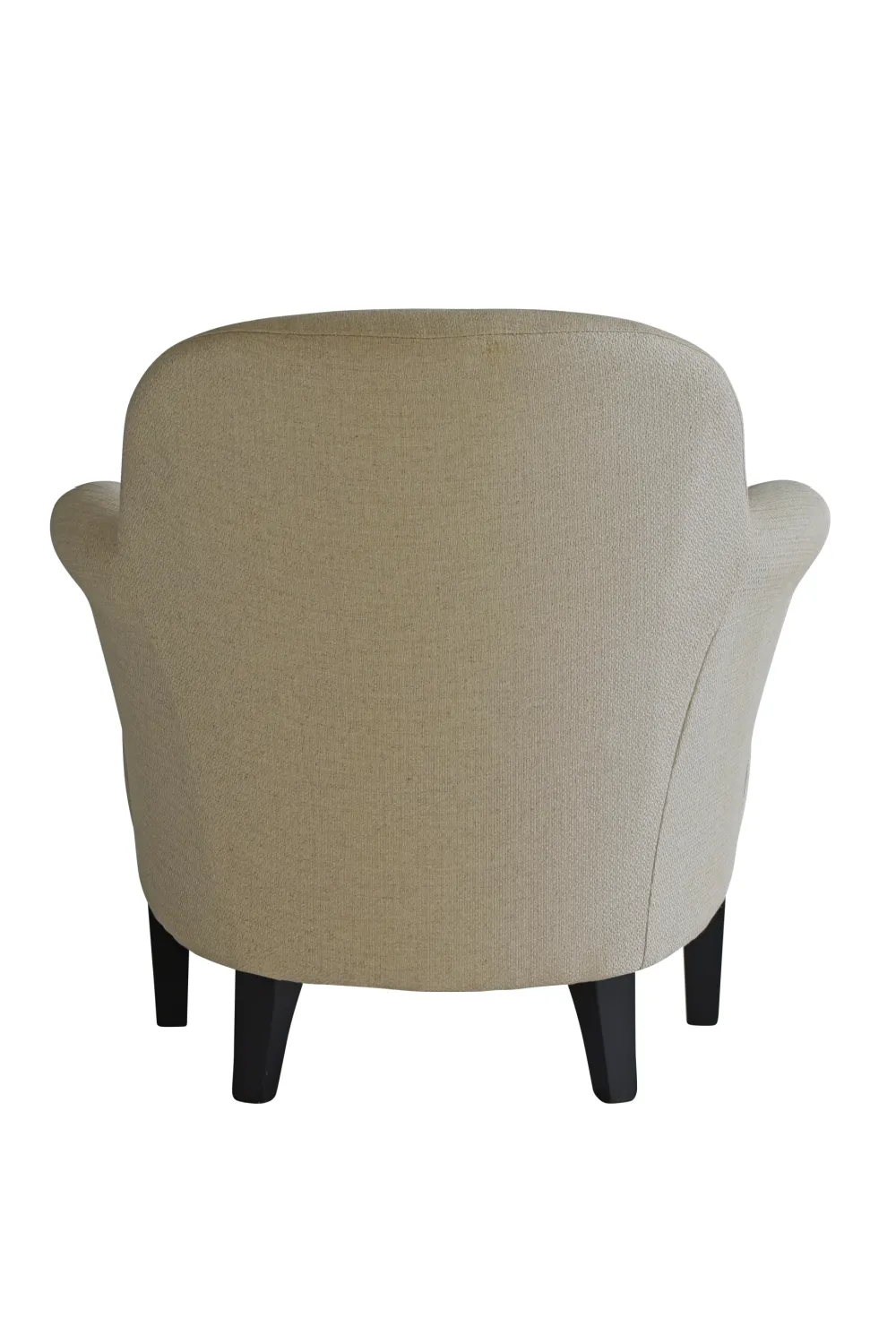 Taupe Linen Lounge Chair | Andrew Martin Victoria