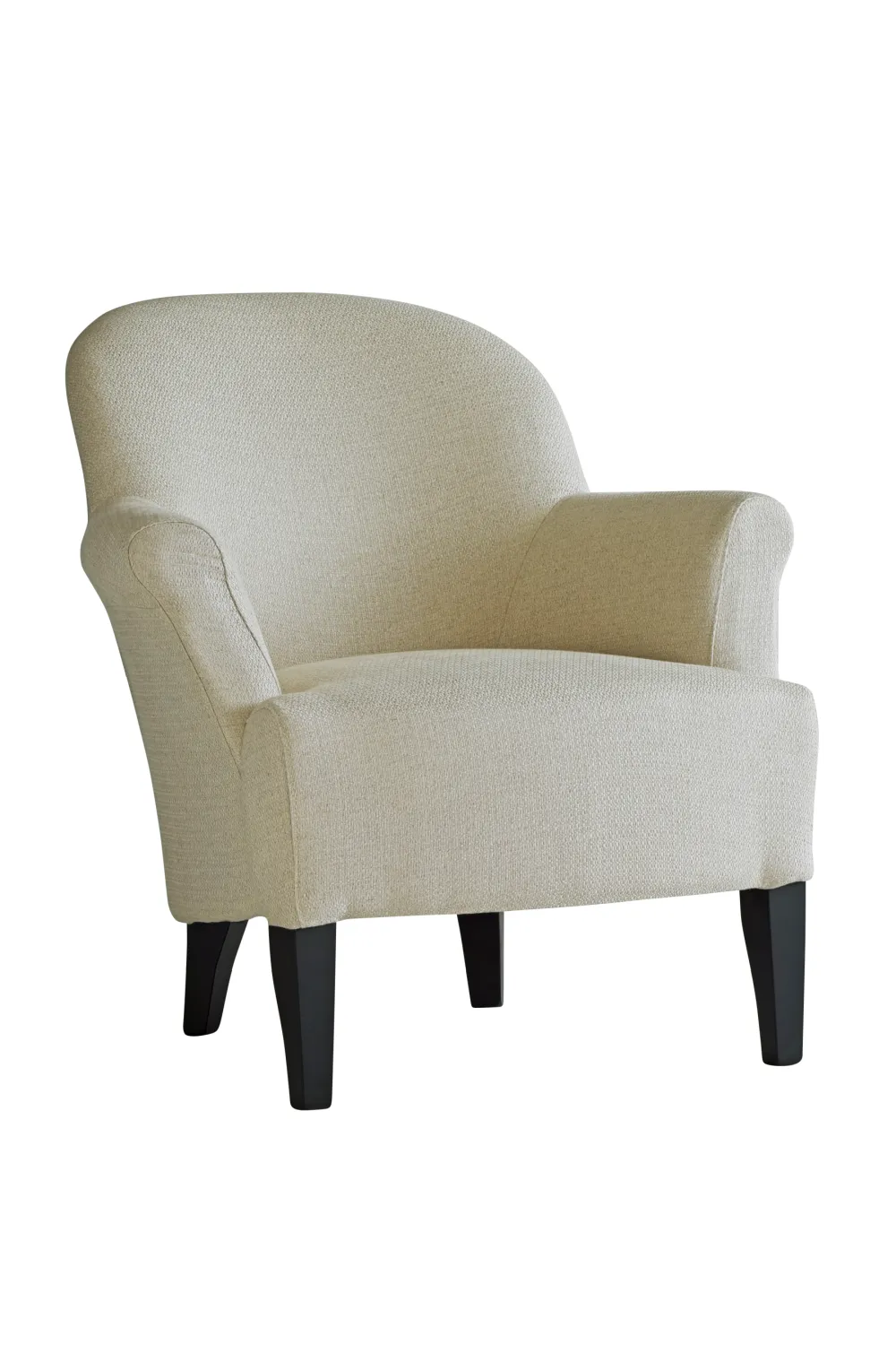 Taupe Linen Lounge Chair | Andrew Martin Victoria