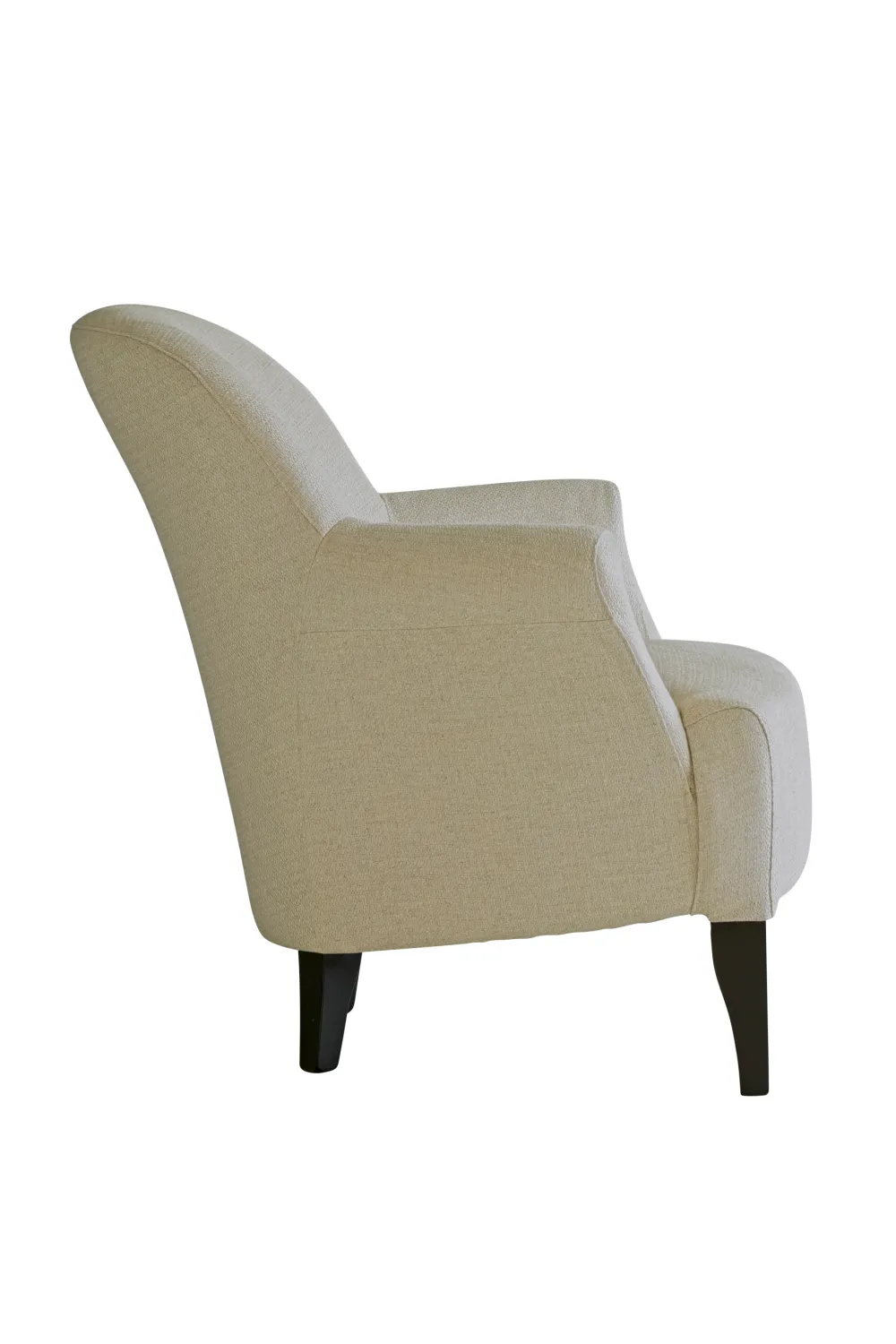 Taupe Linen Lounge Chair | Andrew Martin Victoria